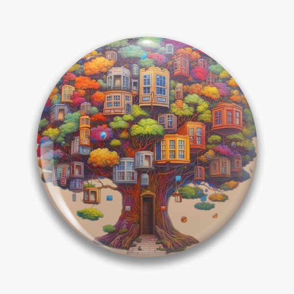 Item preview, Arboreal Neighborhood designed and sold by InspiredYou.