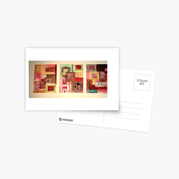 lacy abstract Postcard