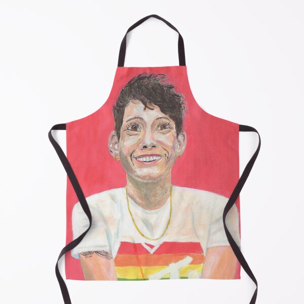 Item preview, Suzi Ruffell Portrait - Acrylic on paper designed and sold by sideaves.