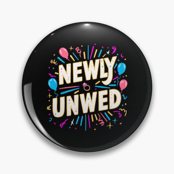 Item preview, Newly Unwed Divorce Party single divorced dad aesthetic Gift designed and sold by w1ckerman.