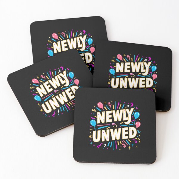 Item preview, Newly Unwed Divorce Party single divorced dad aesthetic Gift designed and sold by w1ckerman.
