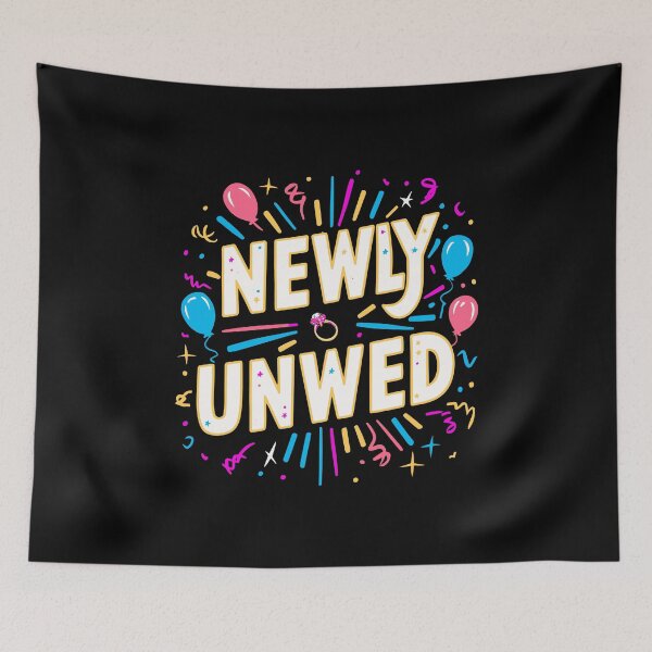 Item preview, Newly Unwed Divorce Party single divorced dad aesthetic Gift designed and sold by w1ckerman.