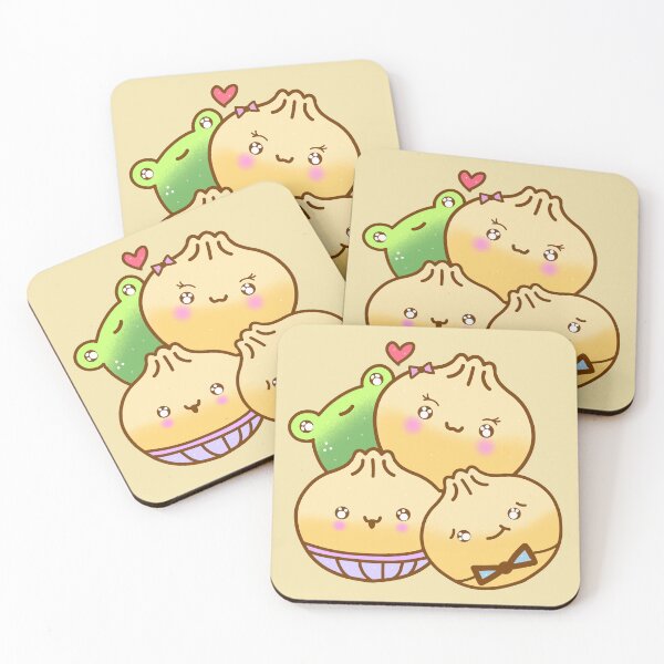Item preview, Cute kawaii dumpling asian family  designed and sold by Quacktails.