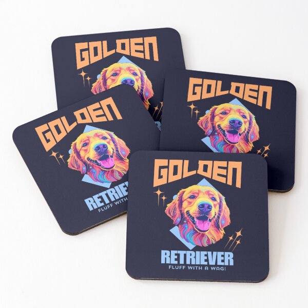 Item preview, Golden retriever : Fluff with a wag designed and sold by Peerless-Prime.