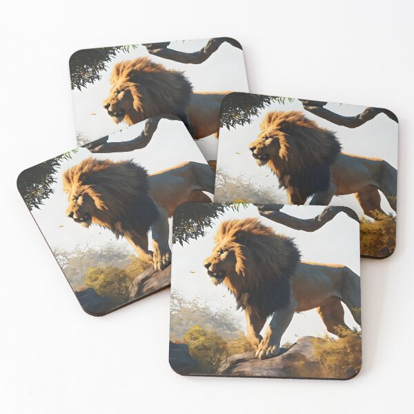 Item preview, Lion in the savannah designed and sold by T-Boy97.