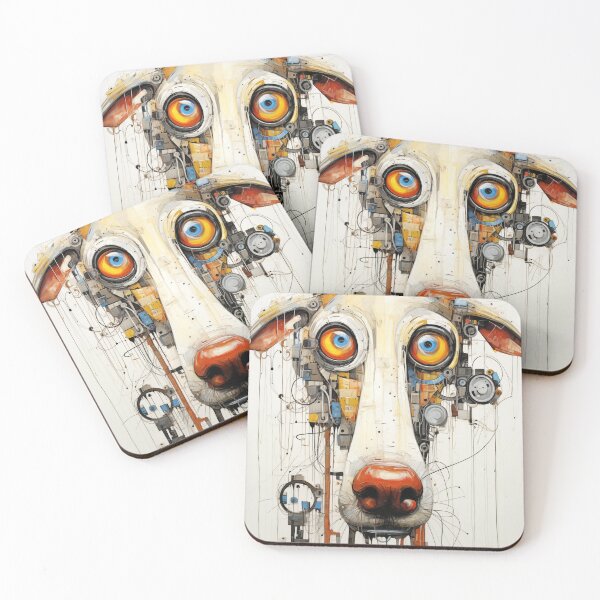 Item preview, Creative funny dog. Animal minimalistic contemporary art. designed and sold by GiriaGallery.