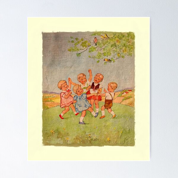Item preview, We can dance and sing, vintage illustration designed and sold by stevepaint.