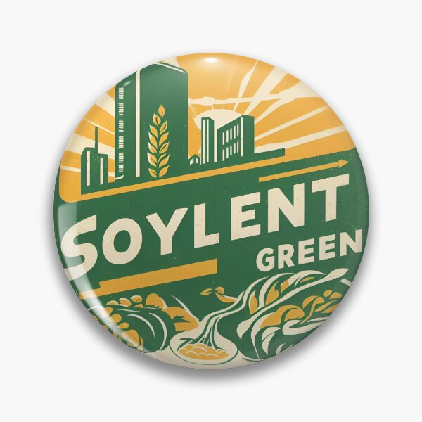 Item preview, Green Horizon: Soylent-Inspired Tee designed and sold by mark-RSA.