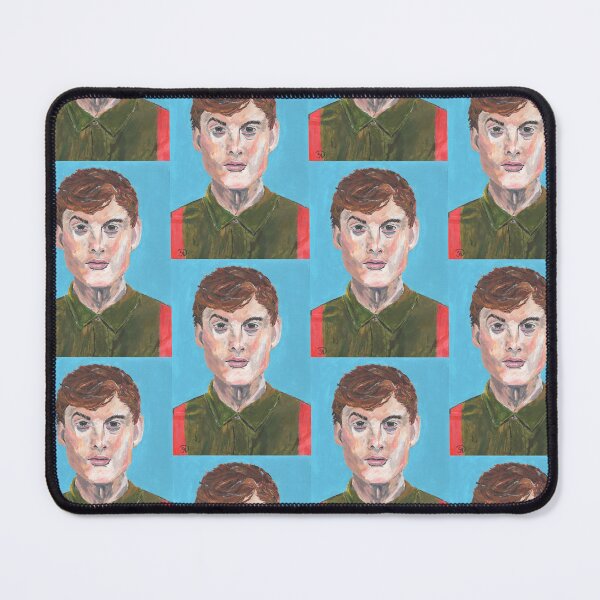Item preview, James Acaster Portrait - Acrylic on paper designed and sold by sideaves.