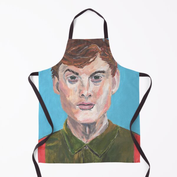 Item preview, James Acaster Portrait - Acrylic on paper designed and sold by sideaves.