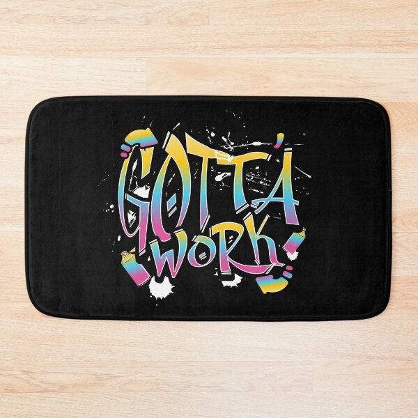 Item preview, ATEEZ atiny gotta work typography text Morcaworks kpop designed and sold by Morcawork.