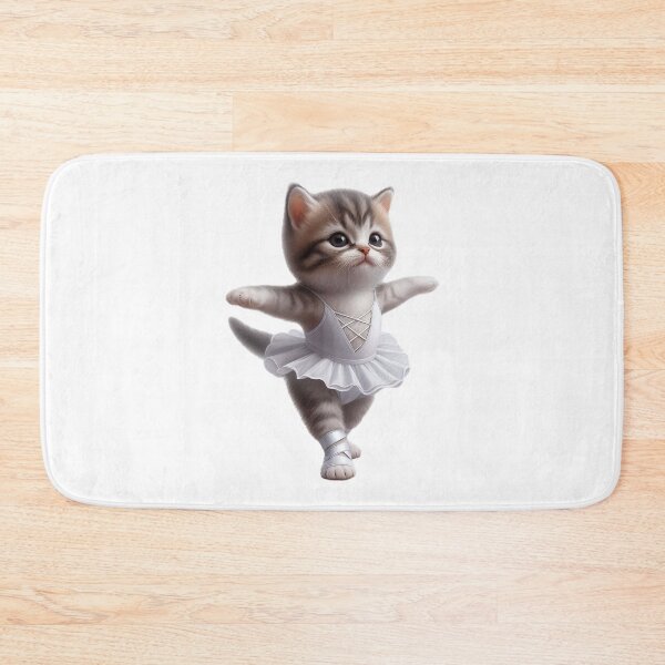 Item preview, Cat doing ballet designed and sold by shymuscat.