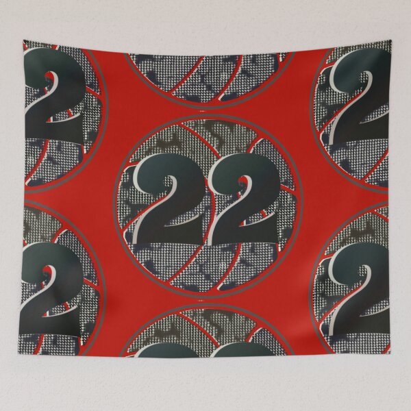 Item preview, a'ja wilson aces black basketball glitched retro red designed and sold by scoobydanks.