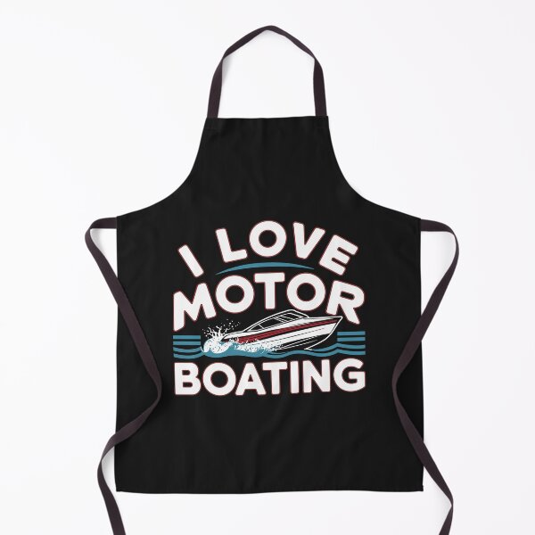 Item preview, I Love Motor Boating - Fun Speedboat Enthusiast Design designed and sold by Opheli-awould.