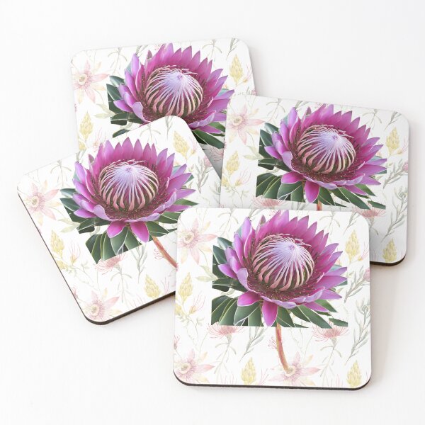 Item preview, cute protea flowers designed and sold by Yeyishop.
