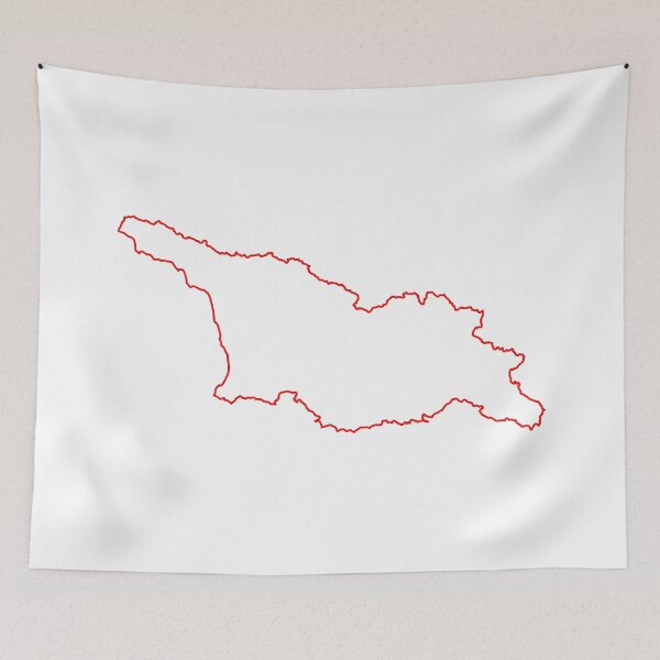 Item preview, Georgian flag 2 designed and sold by progmedia.