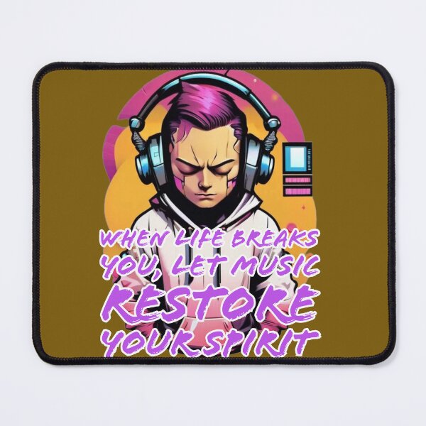 Item preview, When Life Breaks You Let Music Restore Your Spirit designed and sold by DesignPrePress.