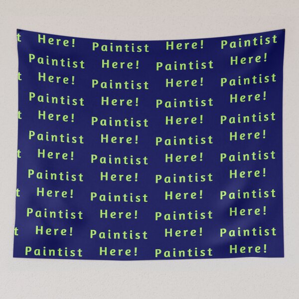 Item preview, TradesMen-Women ID - Paintist Here designed and sold by AlienAlmanac.