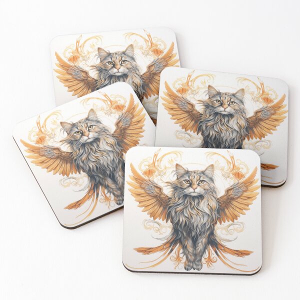 Item preview, Winged Cat designed and sold by Mohamedeinoo.