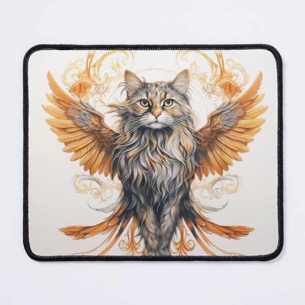 Item preview, Winged Cat designed and sold by Mohamedeinoo.