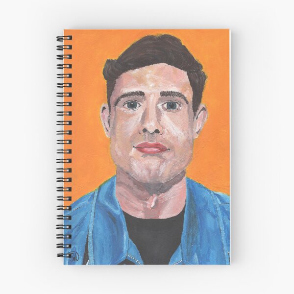 Item preview, Ed Gamble Portrait - acrylic on paper designed and sold by sideaves.