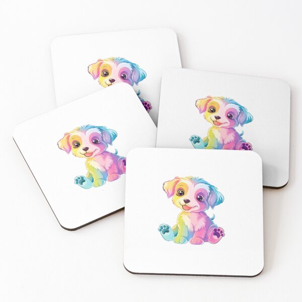Item preview, Puppy colorful V1 designed and sold by Stickio.