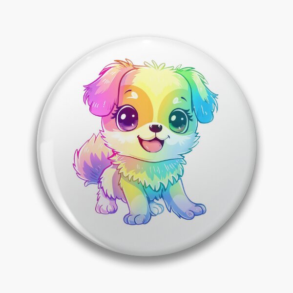 Item preview, Puppy colorful V2 designed and sold by Stickio.