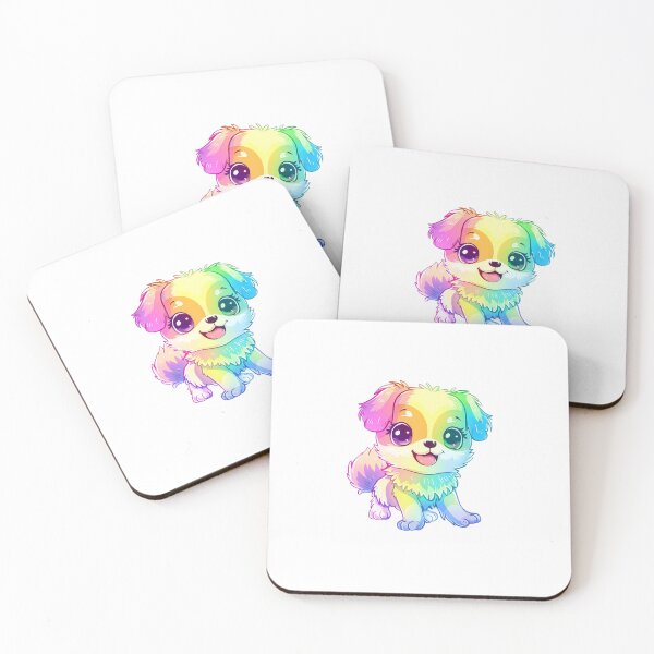 Item preview, Puppy colorful V2 designed and sold by Stickio.