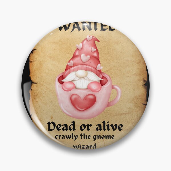 Item preview,  wanted poster gnomes wizard tiktok designed and sold by cloudzer0000.
