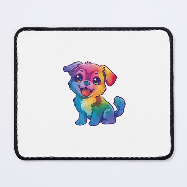 Item preview, Puppy colorful V4 designed and sold by Stickio.