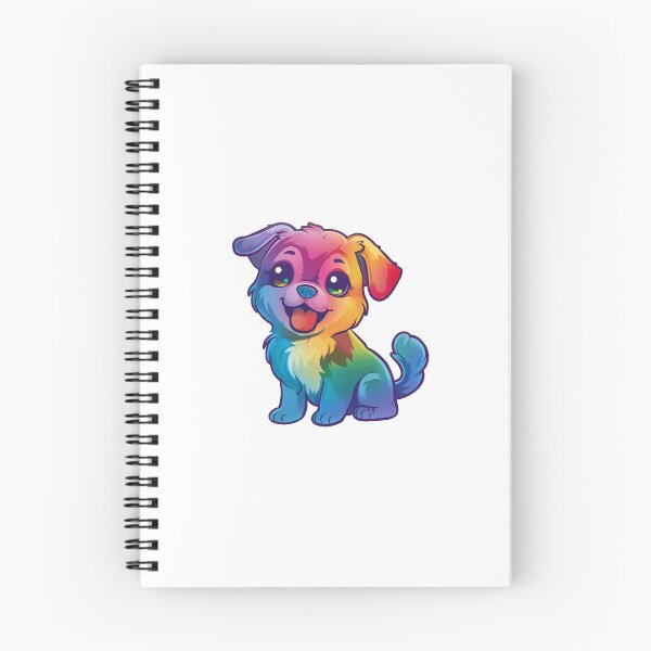 Item preview, Puppy colorful V4 designed and sold by Stickio.