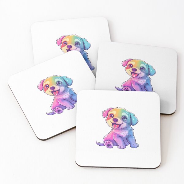 Item preview, Puppy colorful V5 designed and sold by Stickio.