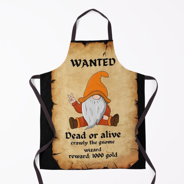Item preview, wanted poster gnomes wizard tiktok pt2 designed and sold by cloudzer0000.