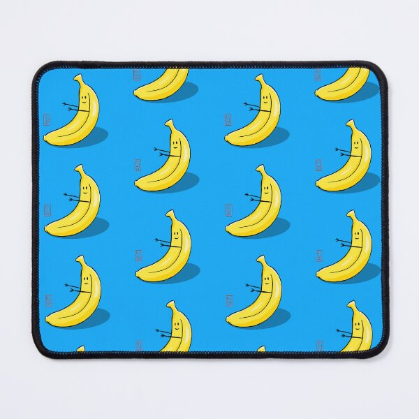 Item preview, Funny Banana - Banana Sit Ups - Cute Banana Blue designed and sold by katwuArt.