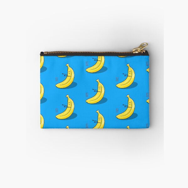 Item preview, Funny Banana - Banana Sit Ups - Cute Banana Blue designed and sold by katwuArt.