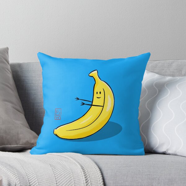 Artikelvorschau, Lustige Banane - Bananen-Sit-Ups - Süße Banane blau entworfen und verkauft von katwuArt.