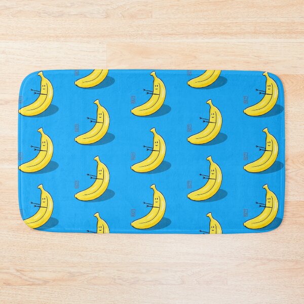Item preview, Funny Banana - Banana Sit Ups - Cute Banana Blue designed and sold by katwuArt.