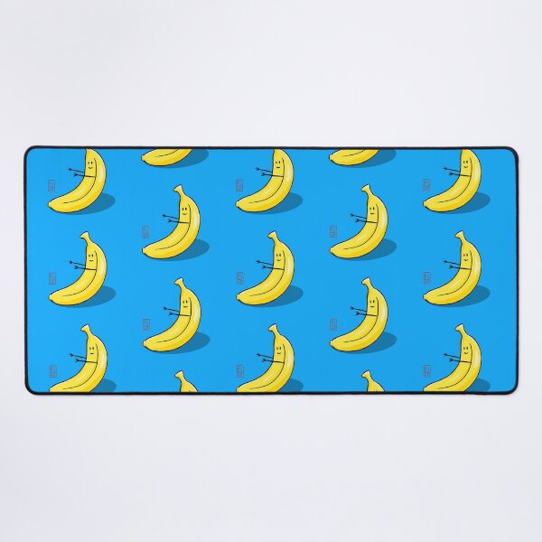 Item preview, Funny Banana - Banana Sit Ups - Cute Banana Blue designed and sold by katwuArt.