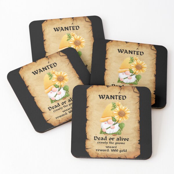 Item preview, wanted poster gnomes wizard tiktok pt3 designed and sold by cloudzer0000.