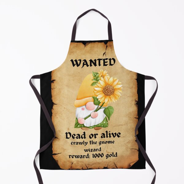 Item preview, wanted poster gnomes wizard tiktok pt3 designed and sold by cloudzer0000.
