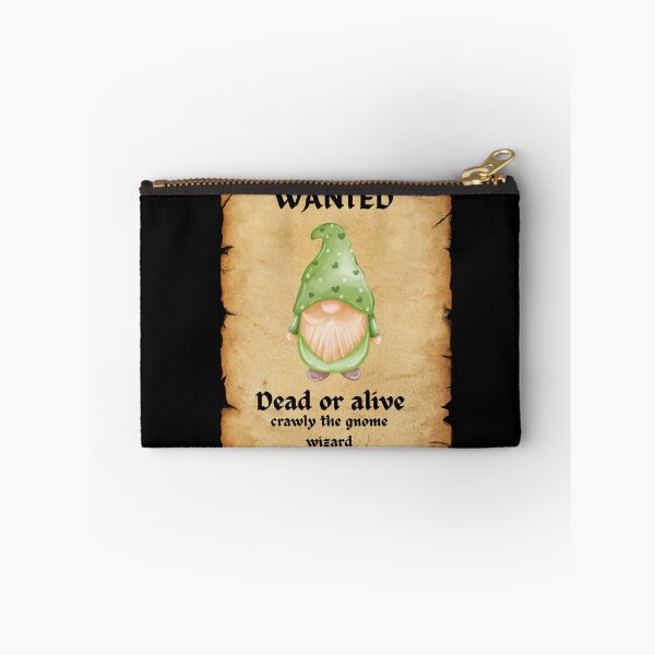 Item preview, wanted poster gnomes wizard tiktok pt4 designed and sold by cloudzer0000.