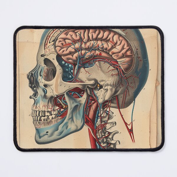 Item preview, Vintage Anatomy Art Medical Poster designed and sold by nomiraclehere.