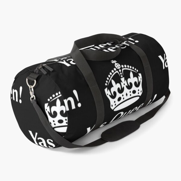 Item preview, Yas Queen! White Slogan, with a crown above it. designed and sold by Foundry88.