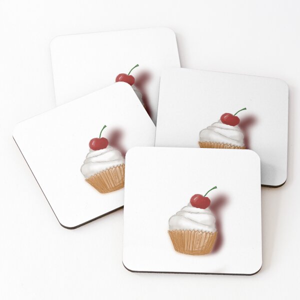 Item preview, The cake with a cherry designed and sold by Maryart8.
