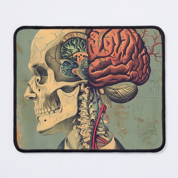 Item preview, Vintage Anatomy Art Medical Poster designed and sold by nomiraclehere.