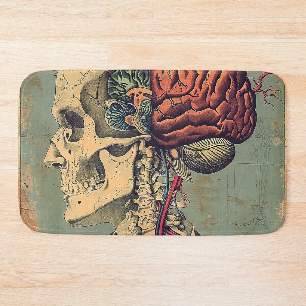 Item preview, Vintage Anatomy Art Medical Poster designed and sold by nomiraclehere.