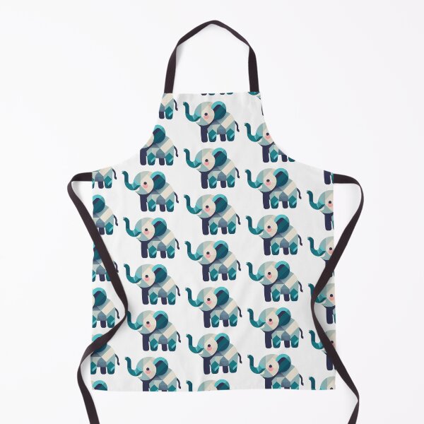Item preview, Geometric Elephant Majesty - Modern Abstract Art designed and sold by 3MillsDesign.