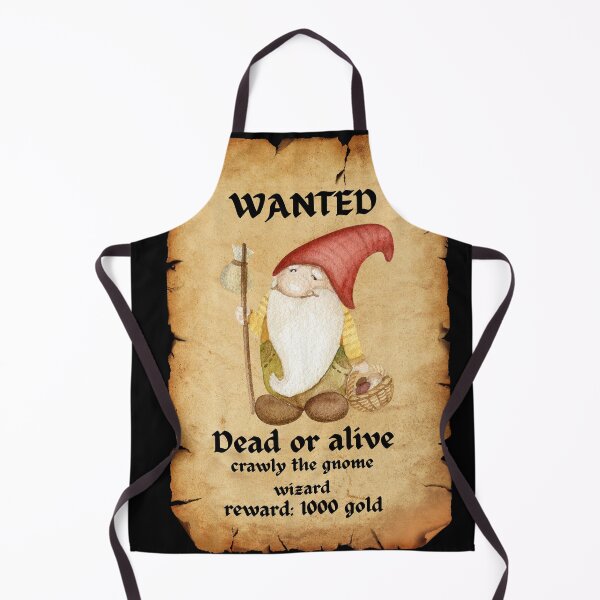 Item preview, wanted poster gnomes wizard tiktok pt6 designed and sold by cloudzer0000.