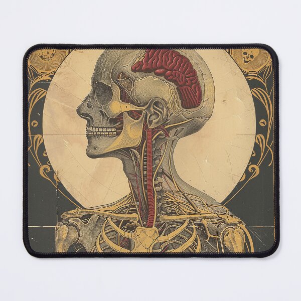 Item preview, Vintage Anatomy Art Medical Poster designed and sold by nomiraclehere.