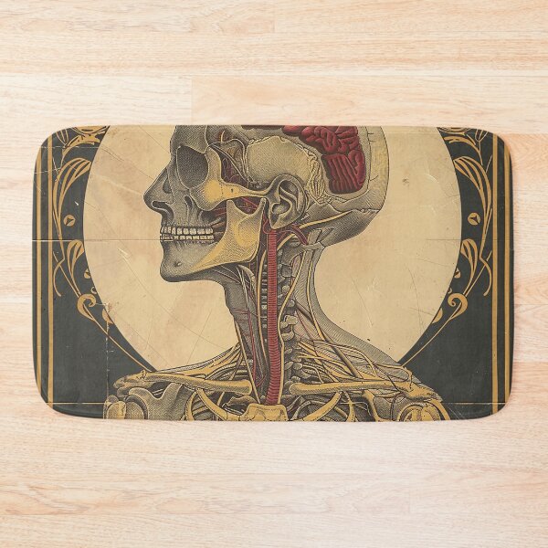 Item preview, Vintage Anatomy Art Medical Poster designed and sold by nomiraclehere.